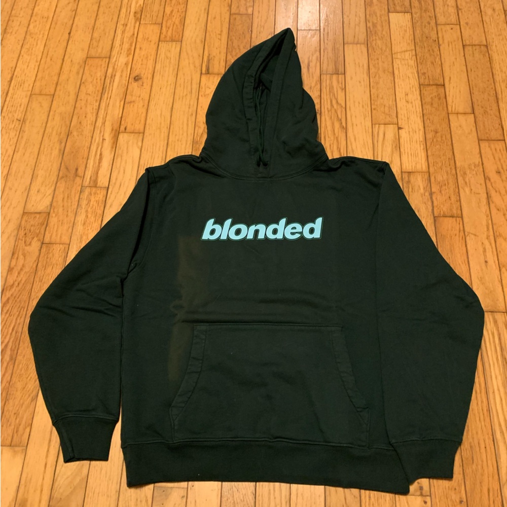 Blonded Green Sweatshirt w/ logo